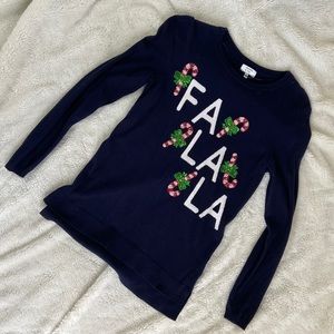 Christmas Sweater with Sequin Detail